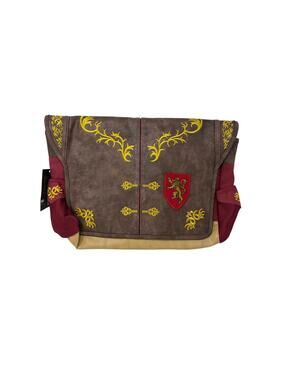 Game of Thrones King’s Landing Messenger Bag ThinkGeek Faux Leather Canvas *FLAW